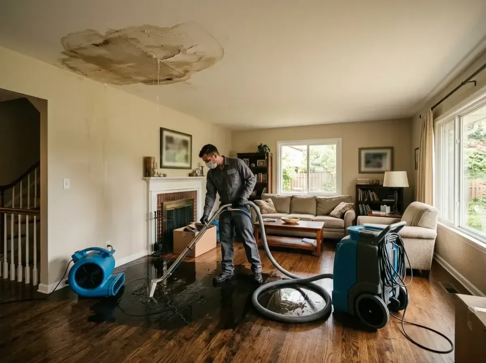 attic-pipe-burst-ceiling-drip-008 — frequently asked questions, Water Damage Restoration & Carpet Care in Stroudsburg, PA